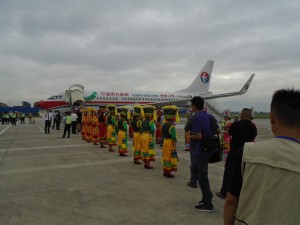 Ethnic Greeting in Baoshan (unfortunately this was the only picture I got of them)