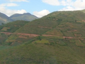 Farms on the Mountain Side