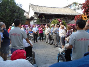 The Vice Mayor of Dali welcoming our group