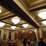 Dining area in the Grand Hyatt