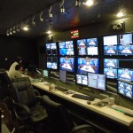 CCTV control room.