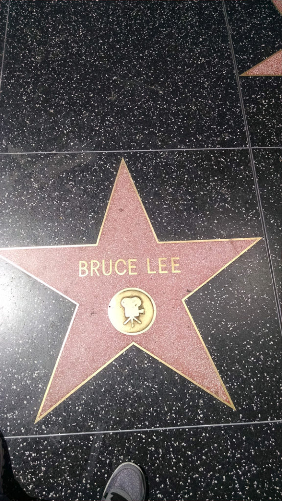 Bruce Lee, the quintessential martial arts action star.